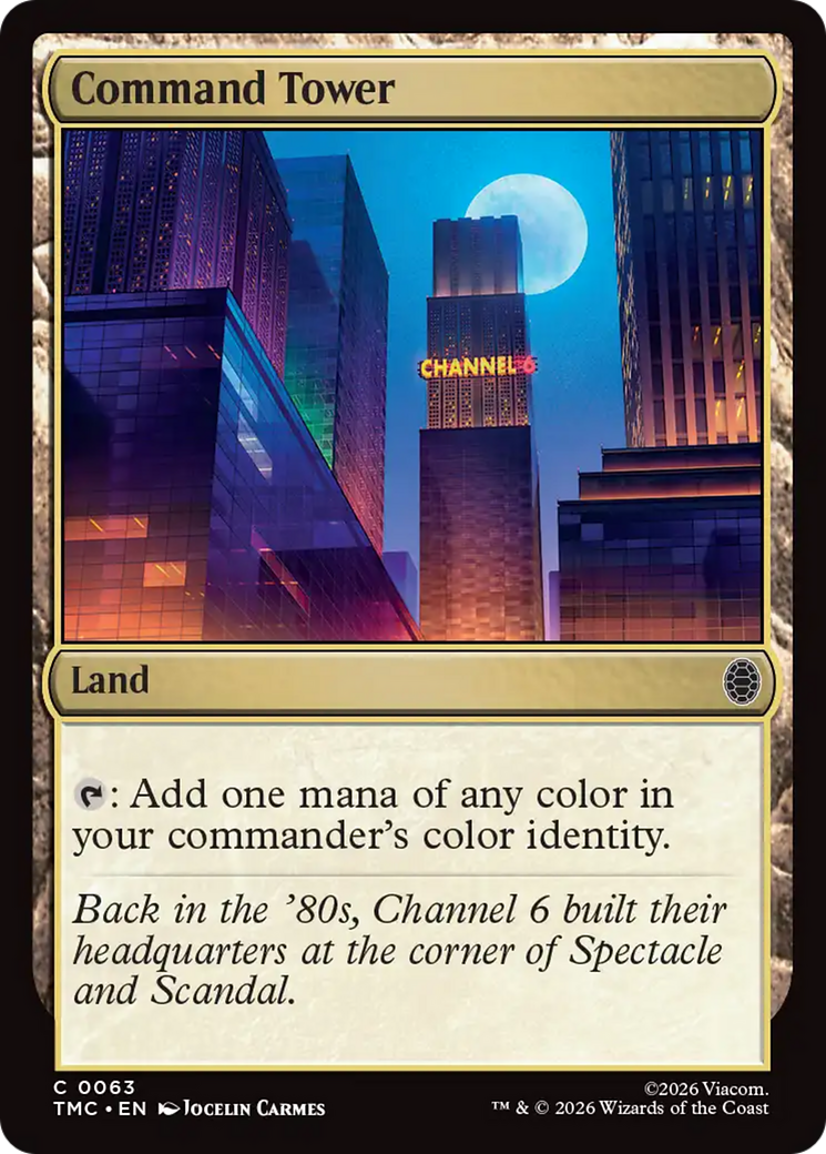 Command Tower [Teenage Mutant Ninja Turtles Commander] | Gear Gaming Bentonville