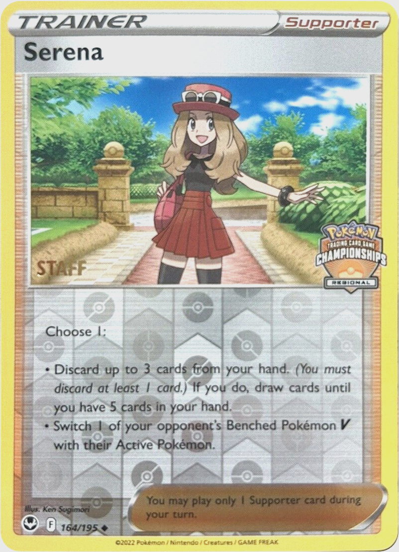 Serena (164/195) (Staff Regional Championships) [League & Championship Cards] | Gear Gaming Bentonville