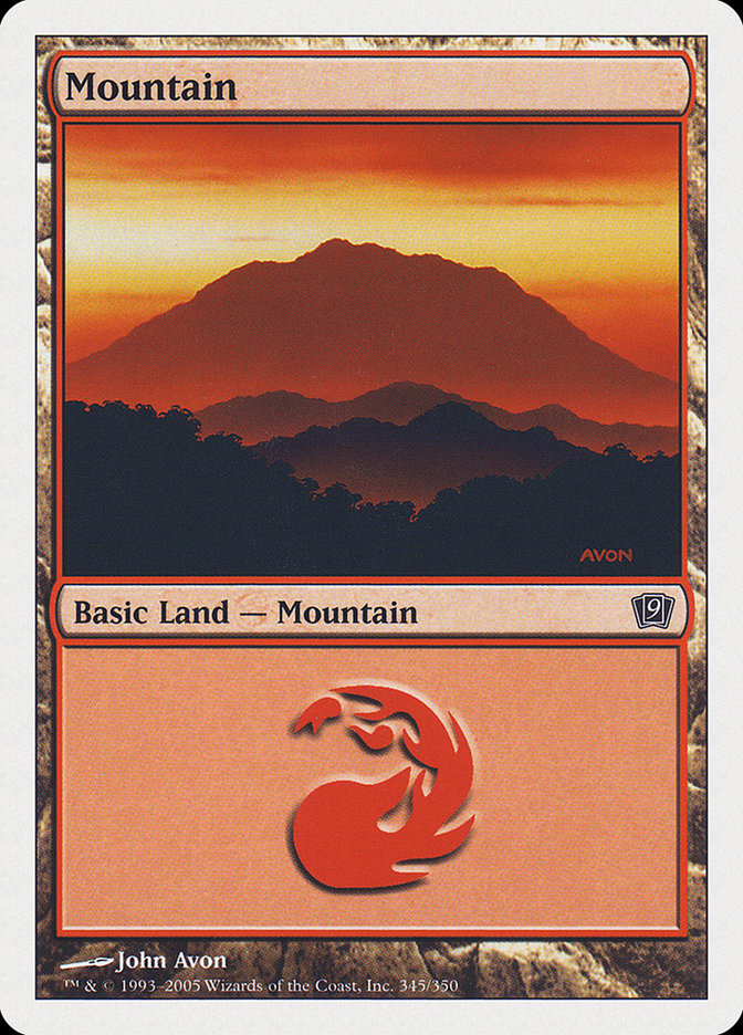 Mountain (345) [Ninth Edition] | Gear Gaming Bentonville