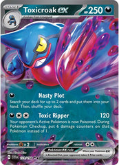 Toxicroak ex (131/198) [Scarlet & Violet: Base Set] | Gear Gaming Bentonville