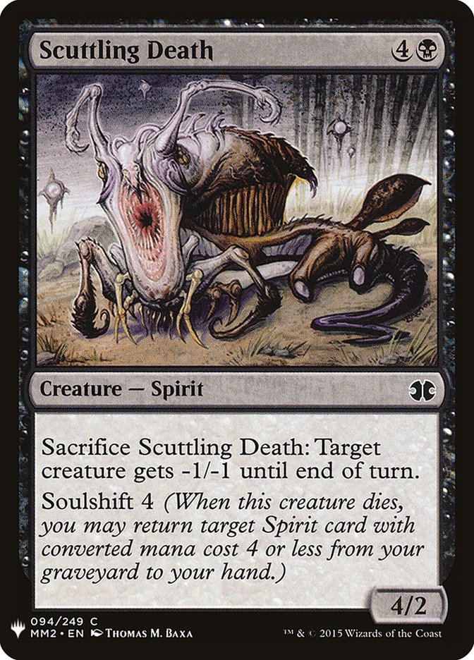 Scuttling Death [Mystery Booster] | Gear Gaming Bentonville