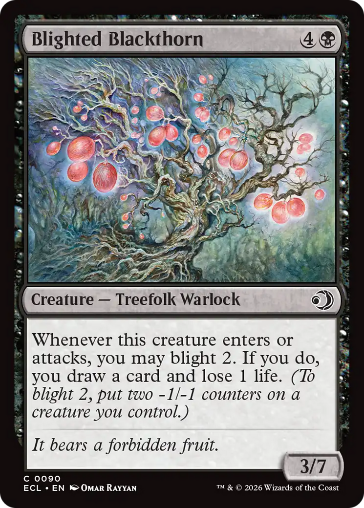 Blighted Blackthorn [Lorwyn Eclipsed] | Gear Gaming Bentonville
