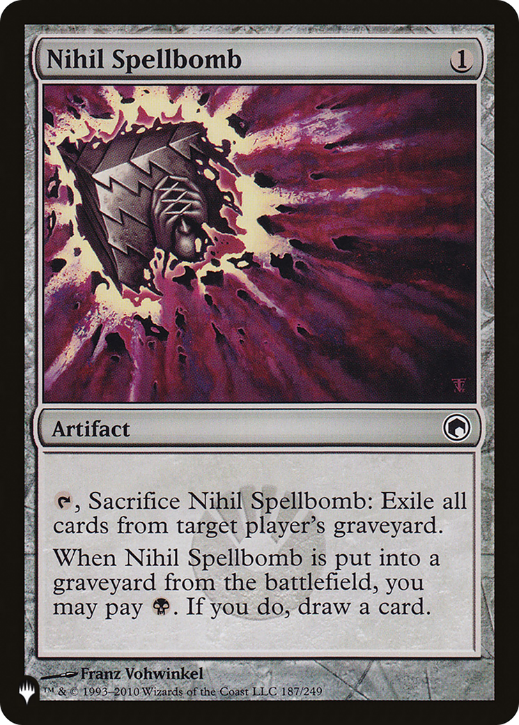 Nihil Spellbomb [The List] | Gear Gaming Bentonville