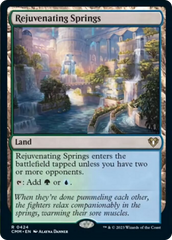 Rejuvenating Springs [Commander Masters] | Gear Gaming Bentonville