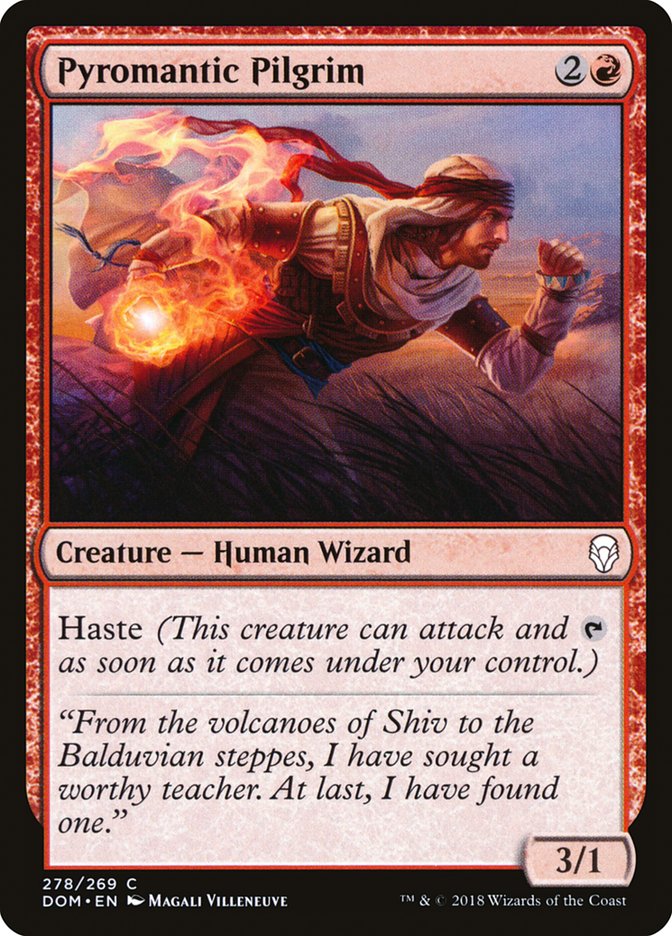 Pyromantic Pilgrim [Dominaria] | Gear Gaming Bentonville