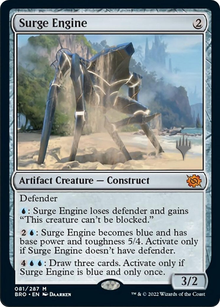 Surge Engine (Promo Pack) [The Brothers' War Promos] | Gear Gaming Bentonville