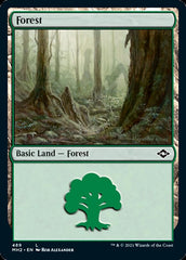 Forest (489) (Foil Etched) [Modern Horizons 2] | Gear Gaming Bentonville