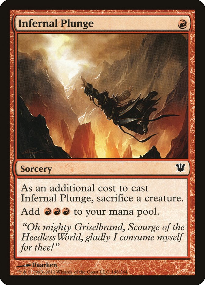 Infernal Plunge [Innistrad] | Gear Gaming Bentonville