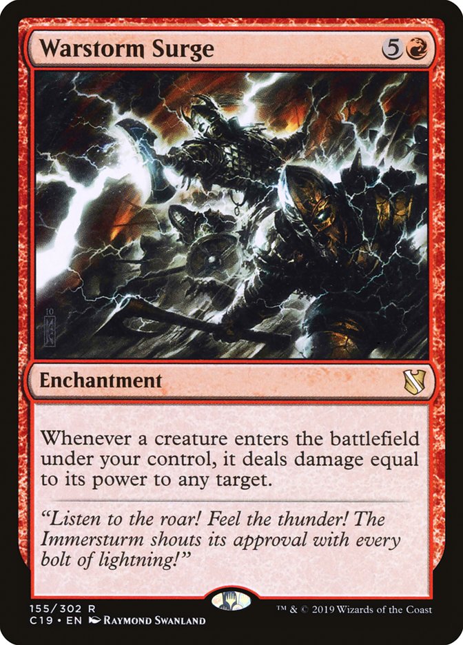 Warstorm Surge [Commander 2019] | Gear Gaming Bentonville