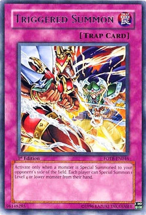 Triggered Summon [FOTB-EN046] Rare | Gear Gaming Bentonville