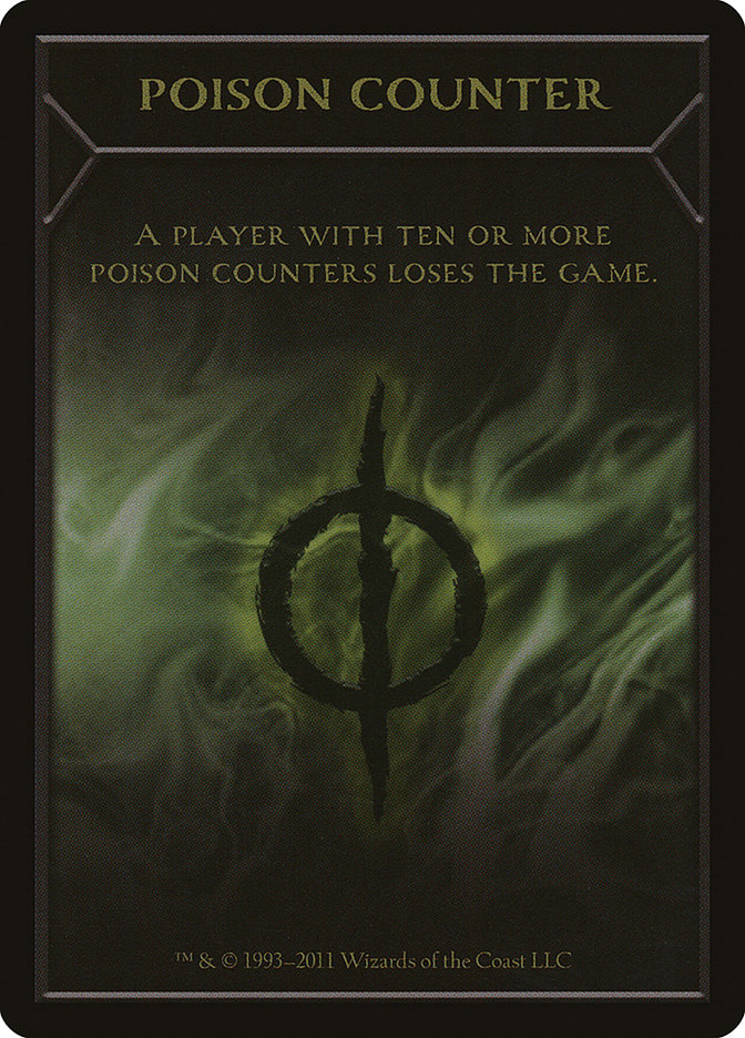 Poison Counter [New Phyrexia Tokens] | Gear Gaming Bentonville