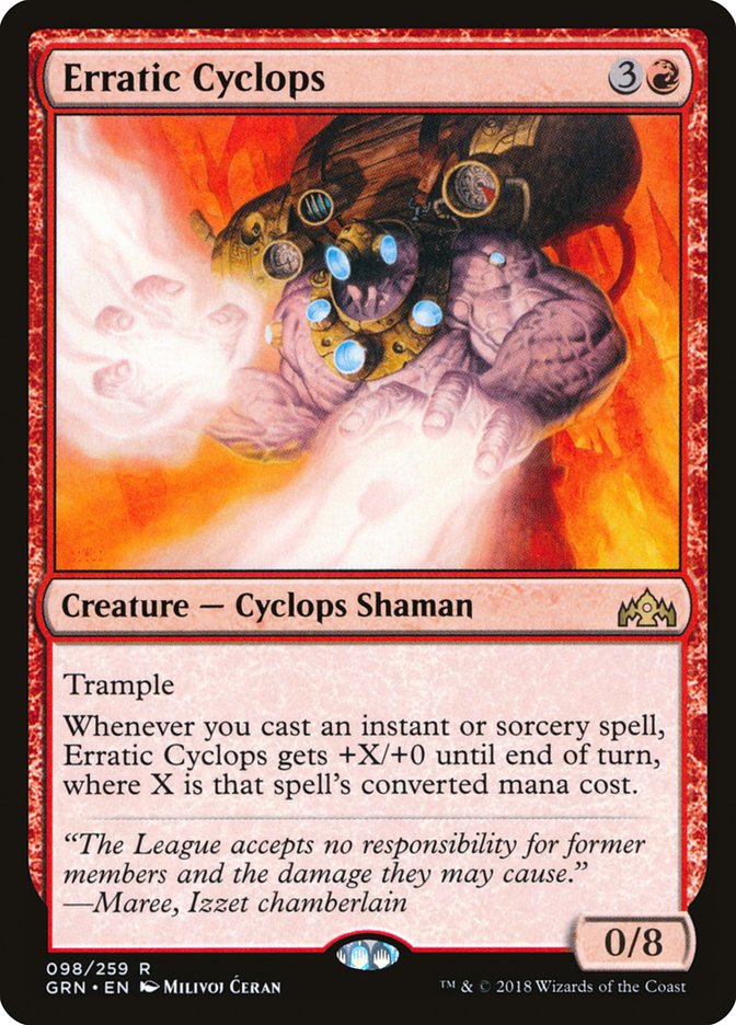 Erratic Cyclops [Guilds of Ravnica] | Gear Gaming Bentonville