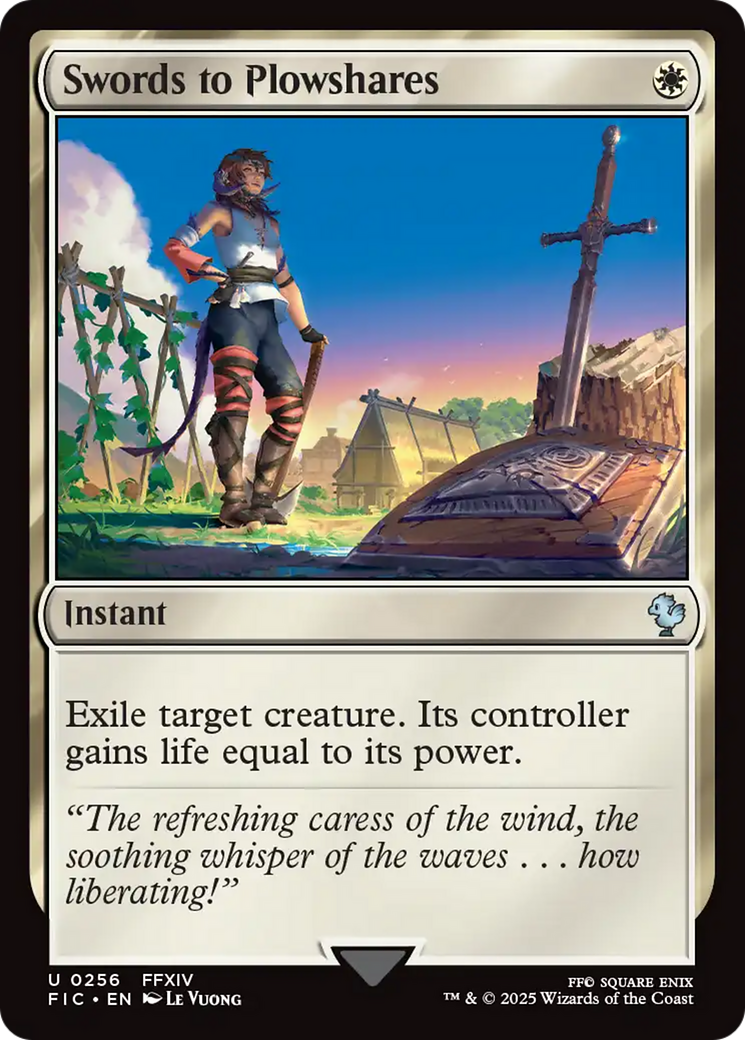 Swords to Plowshares [FINAL FANTASY Commander] | Gear Gaming Bentonville