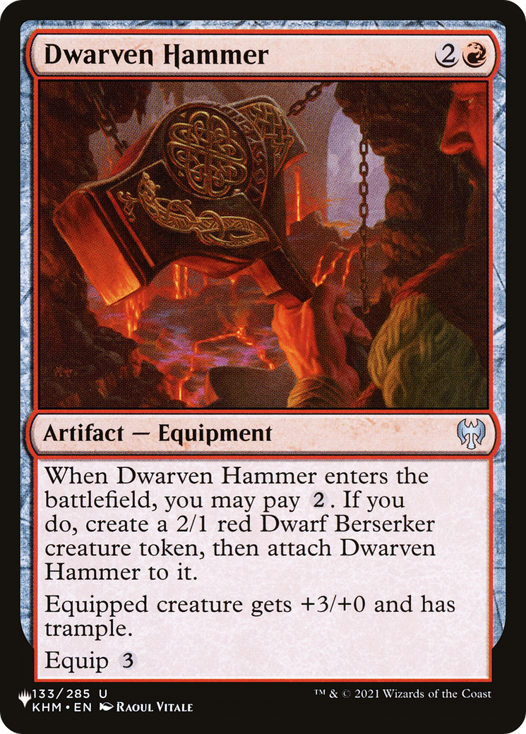 Dwarven Hammer [The List Reprints] | Gear Gaming Bentonville