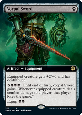 Vorpal Sword (Extended Art) [Dungeons & Dragons: Adventures in the Forgotten Realms] | Gear Gaming Bentonville