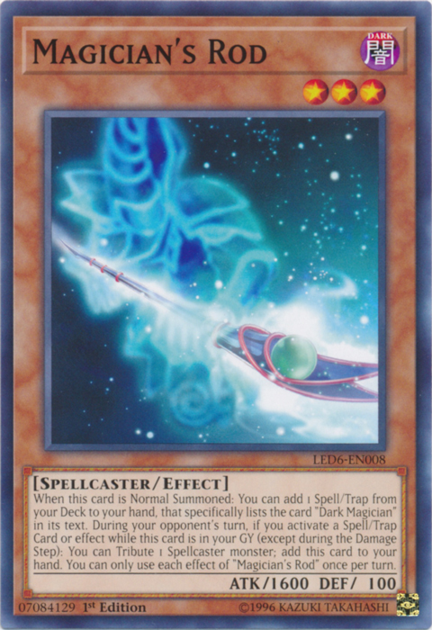 Magician's Rod [LED6-EN008] Common | Gear Gaming Bentonville