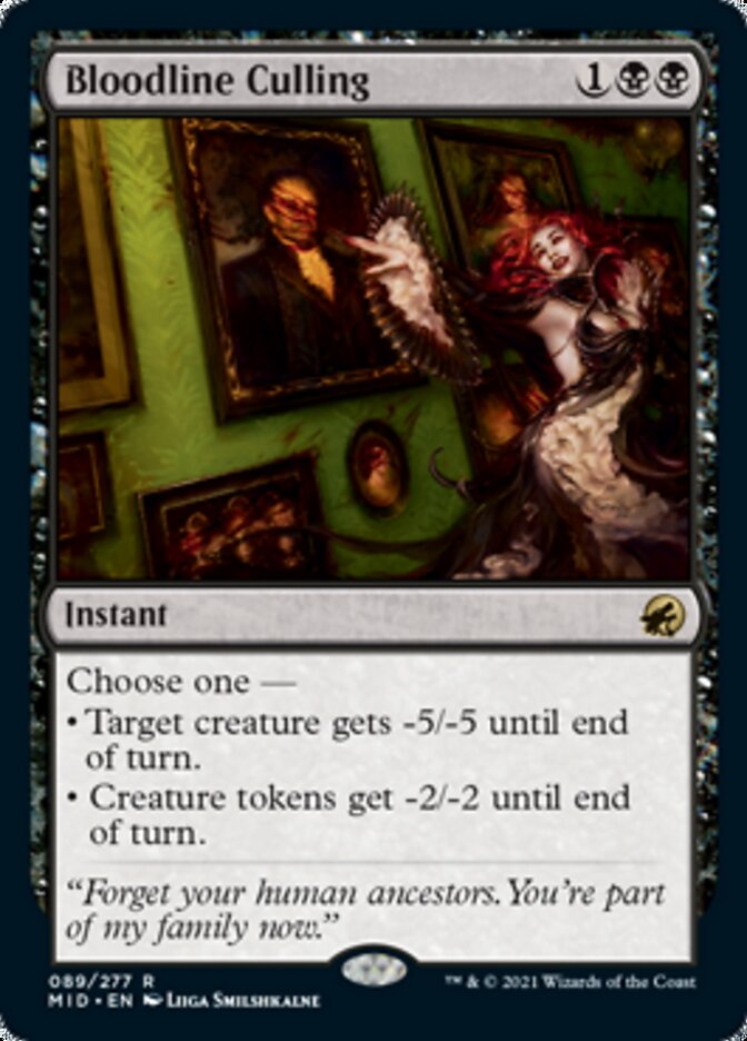 Bloodline Culling [Innistrad: Midnight Hunt] | Gear Gaming Bentonville