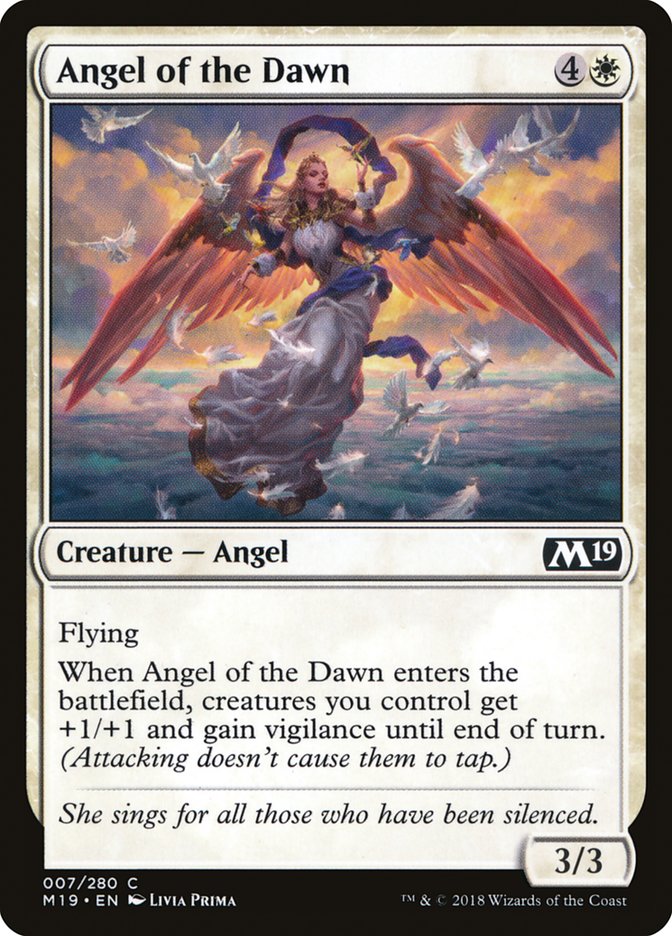 Angel of the Dawn [Core Set 2019] | Gear Gaming Bentonville