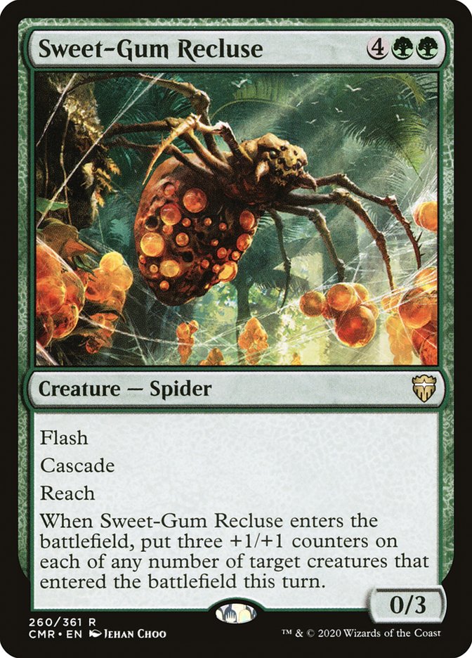 Sweet-Gum Recluse [Commander Legends] | Gear Gaming Bentonville