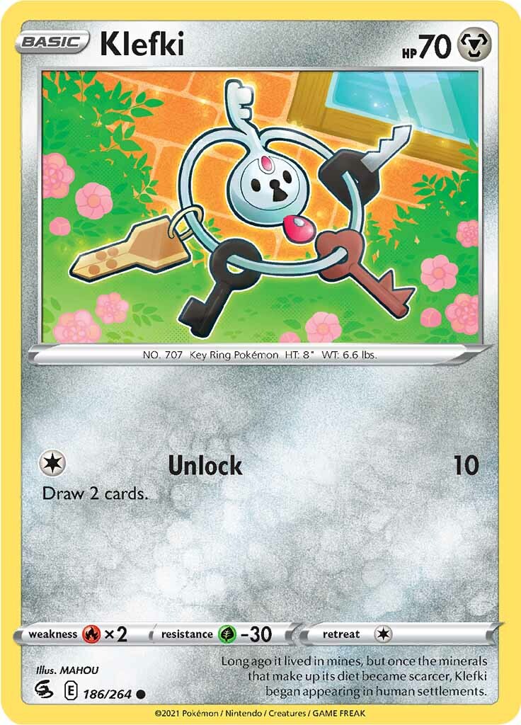 Klefki (186/264) [Sword & Shield: Fusion Strike] | Gear Gaming Bentonville