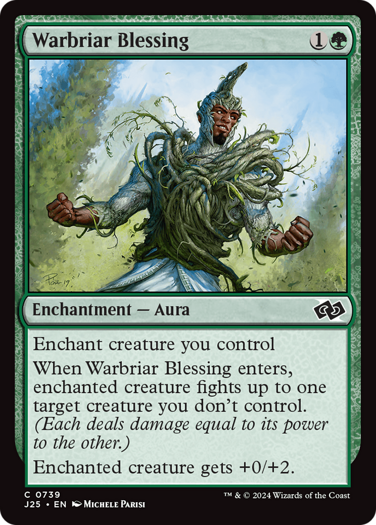 Warbriar Blessing [Foundations Jumpstart] | Gear Gaming Bentonville