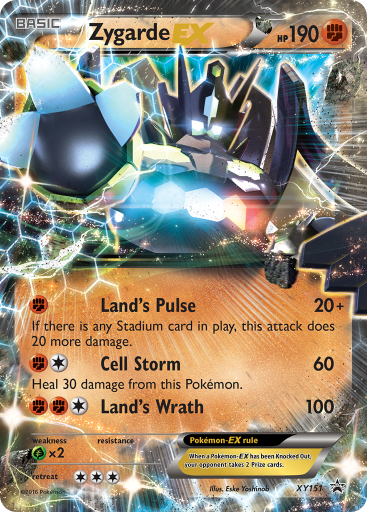 Zygarde EX (XY151) [XY: Black Star Promos] | Gear Gaming Bentonville