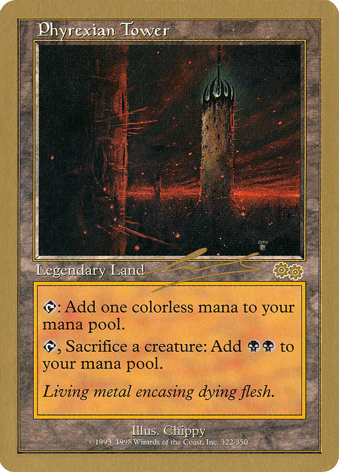 Phyrexian Tower (Nicolas Labarre) [World Championship Decks 2000] | Gear Gaming Bentonville