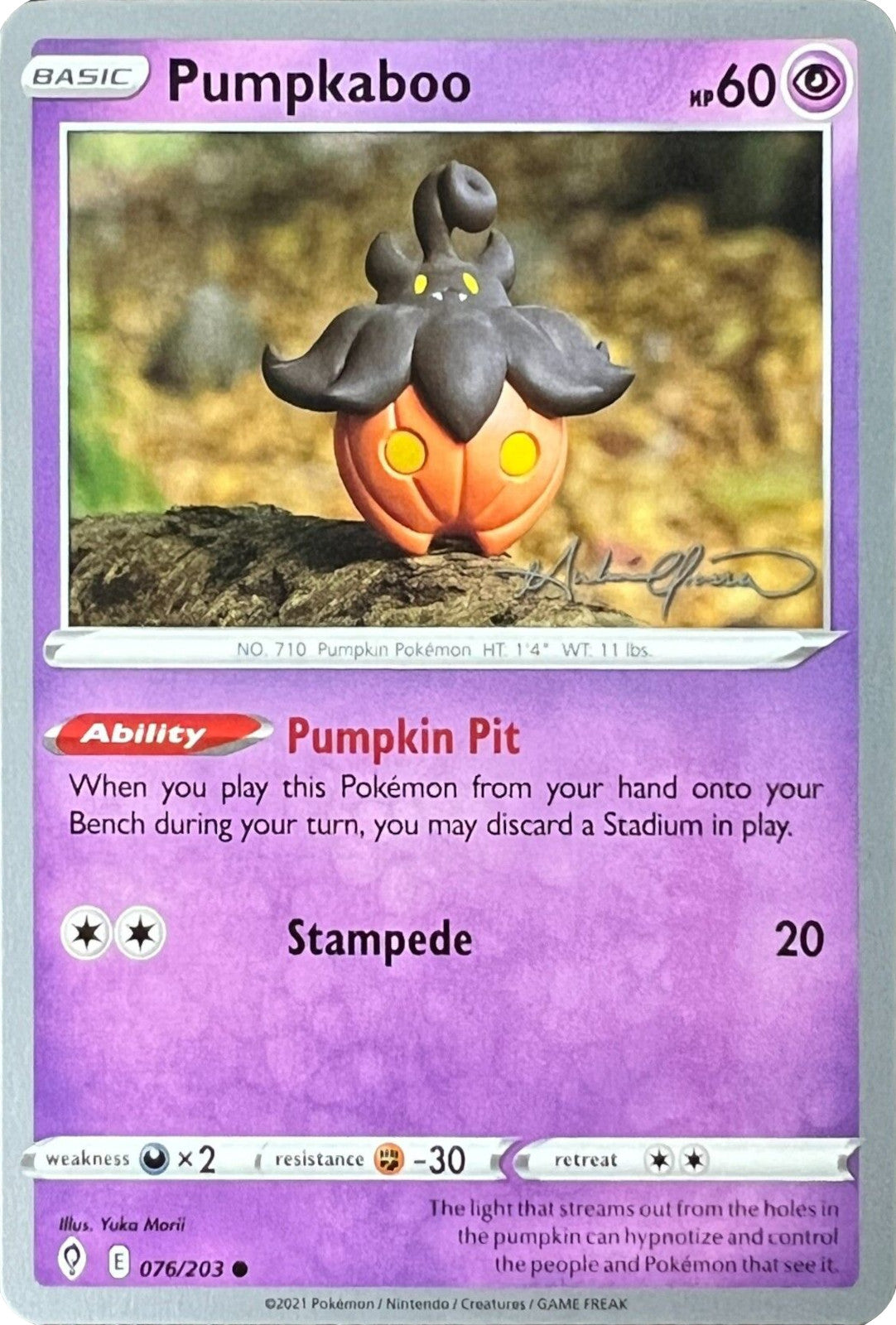 Pumpkaboo (076/203) (The Shape of Mew - Andre Chiasson) [World Championships 2022] | Gear Gaming Bentonville