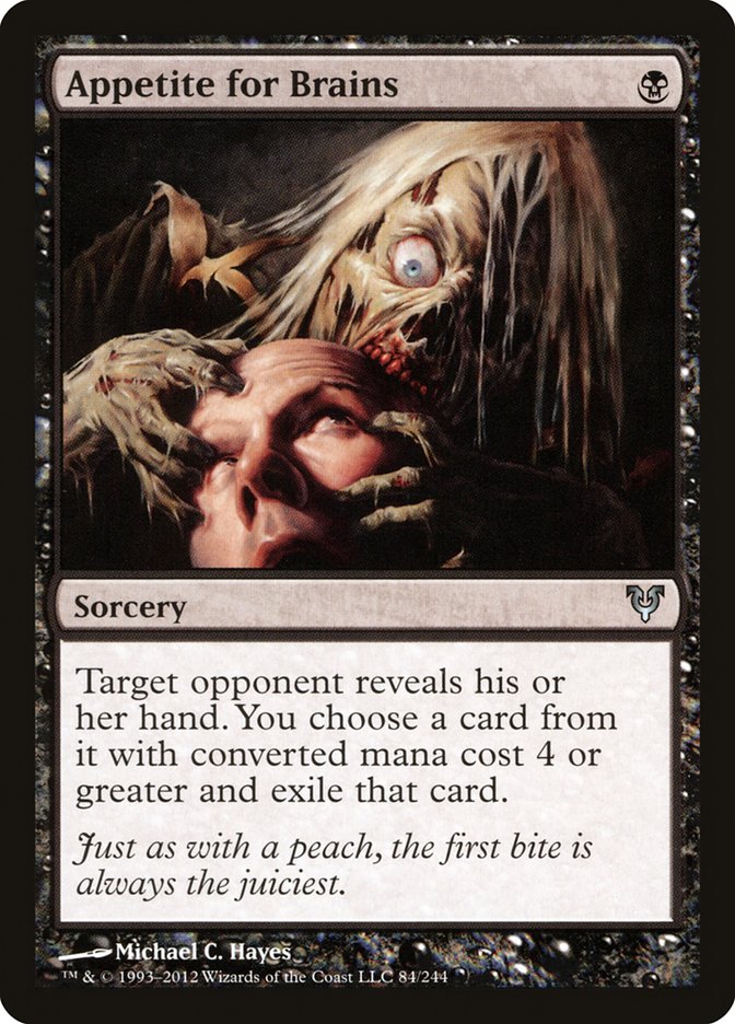 Appetite for Brains [Avacyn Restored] | Gear Gaming Bentonville