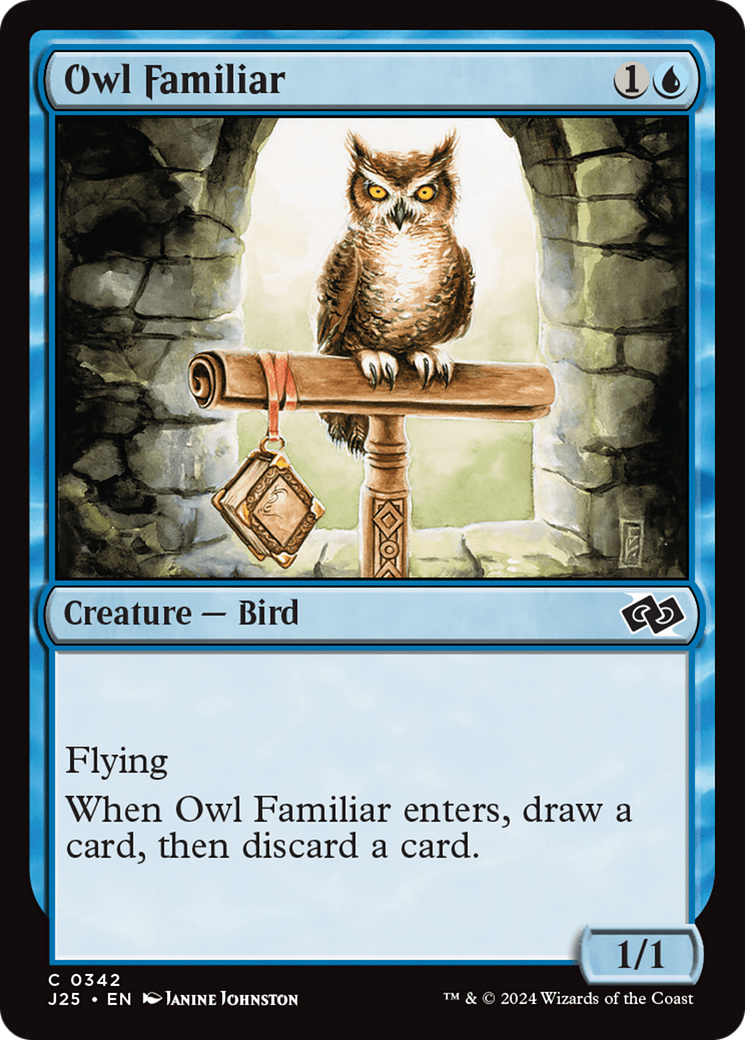 Owl Familiar [Foundations Jumpstart] | Gear Gaming Bentonville