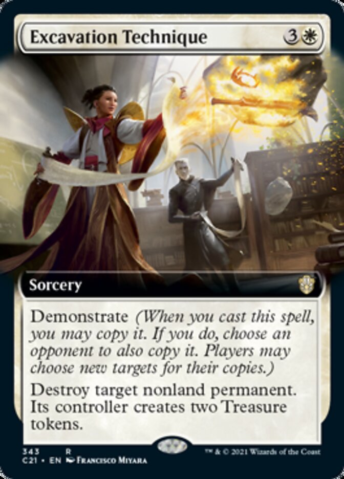 Excavation Technique (Extended Art) [Commander 2021] | Gear Gaming Bentonville