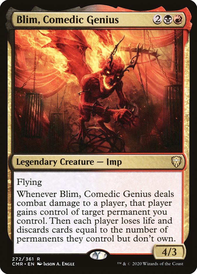 Blim, Comedic Genius [Commander Legends] | Gear Gaming Bentonville