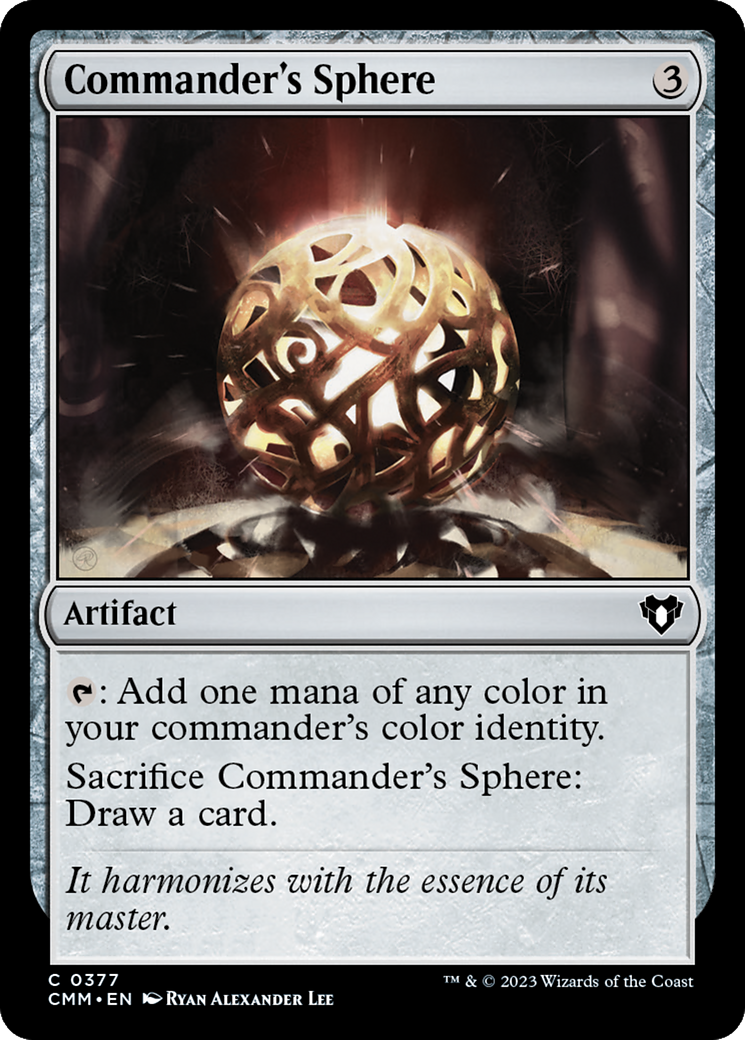 Commander's Sphere [Commander Masters] | Gear Gaming Bentonville