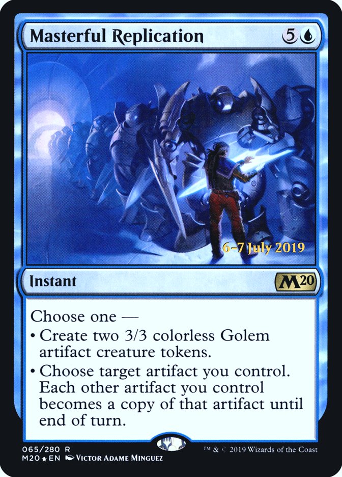 Masterful Replication [Core Set 2020 Prerelease Promos] | Gear Gaming Bentonville