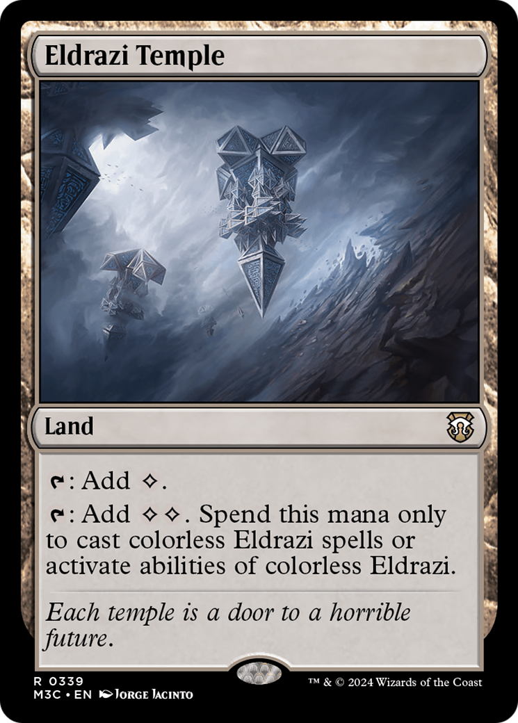 Eldrazi Temple (Ripple Foil) [Modern Horizons 3 Commander] | Gear Gaming Bentonville