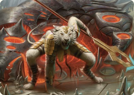 Sunspear Shikari Art Card [Commander Masters Art Series] | Gear Gaming Bentonville