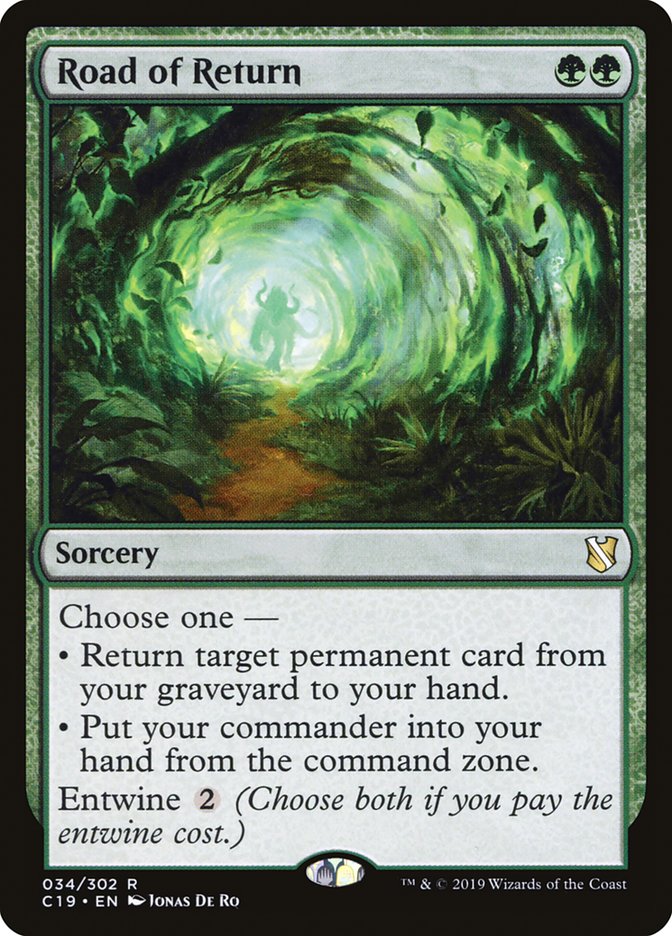 Road of Return [Commander 2019] | Gear Gaming Bentonville
