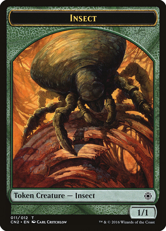 Insect Token [Conspiracy: Take the Crown Tokens] | Gear Gaming Bentonville