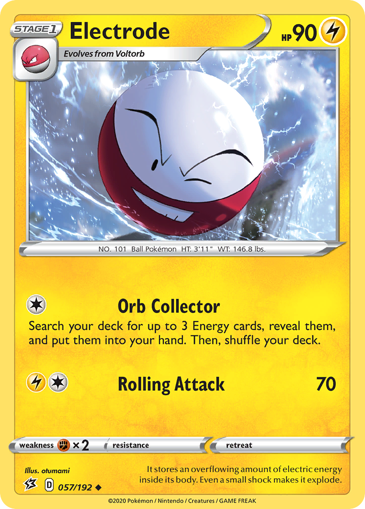 Electrode (057/192) [Sword & Shield: Rebel Clash] | Gear Gaming Bentonville