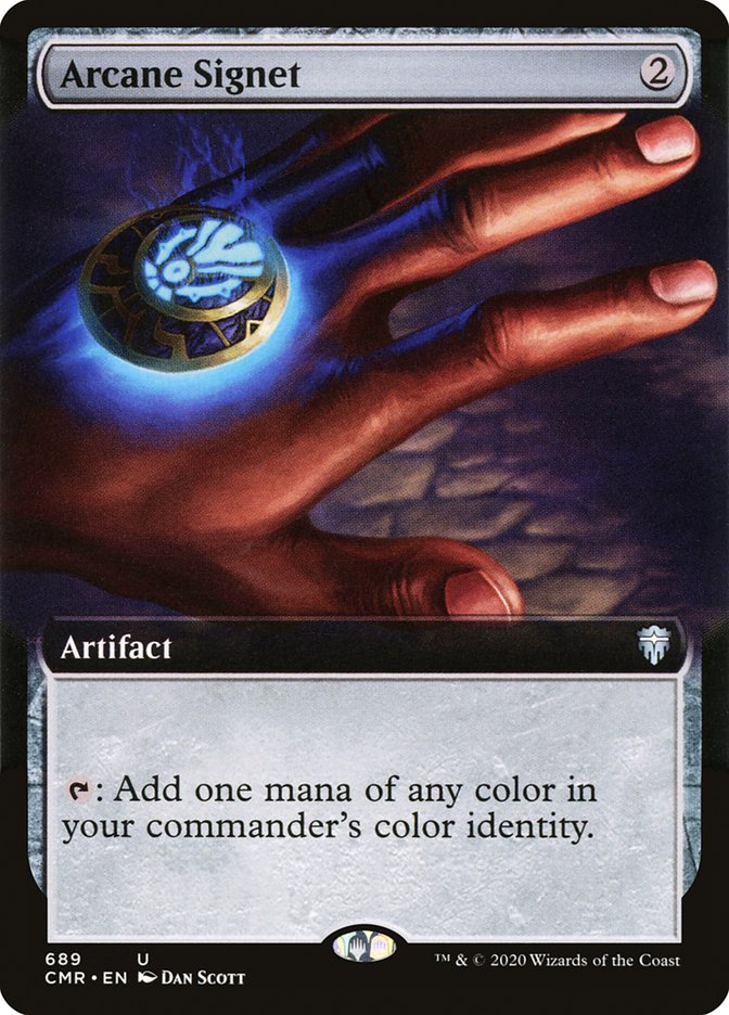 Arcane Signet (Extended Art) [Commander Legends] | Gear Gaming Bentonville