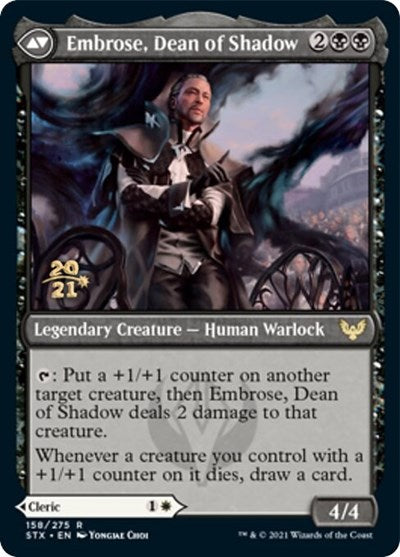 Shaile, Dean of Radiance // Embrose, Dean of Shadow [Strixhaven: School of Mages Prerelease Promos] | Gear Gaming Bentonville