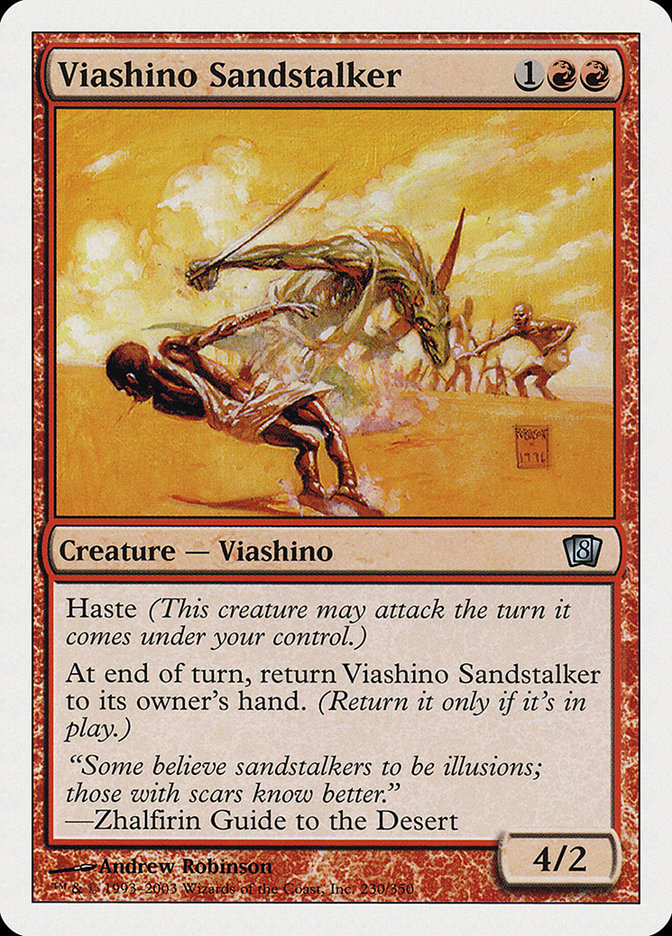 Viashino Sandstalker [Eighth Edition] | Gear Gaming Bentonville