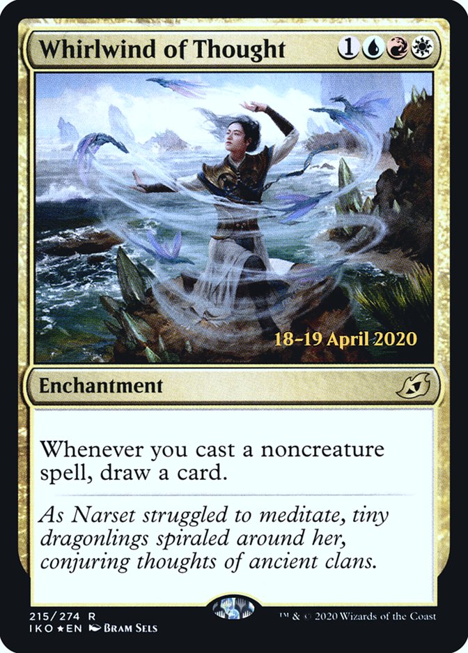 Whirlwind of Thought [Ikoria: Lair of Behemoths Prerelease Promos] | Gear Gaming Bentonville