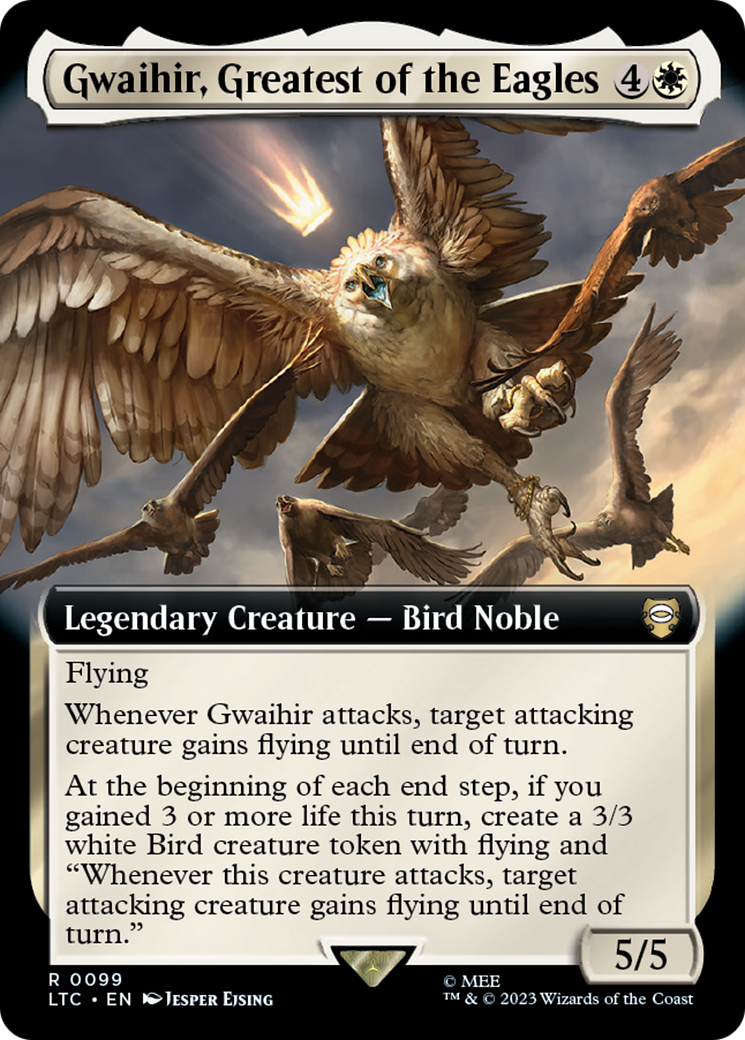 Gwaihir, Greatest of the Eagles (Extended Art) [The Lord of the Rings: Tales of Middle-Earth Commander] | Gear Gaming Bentonville