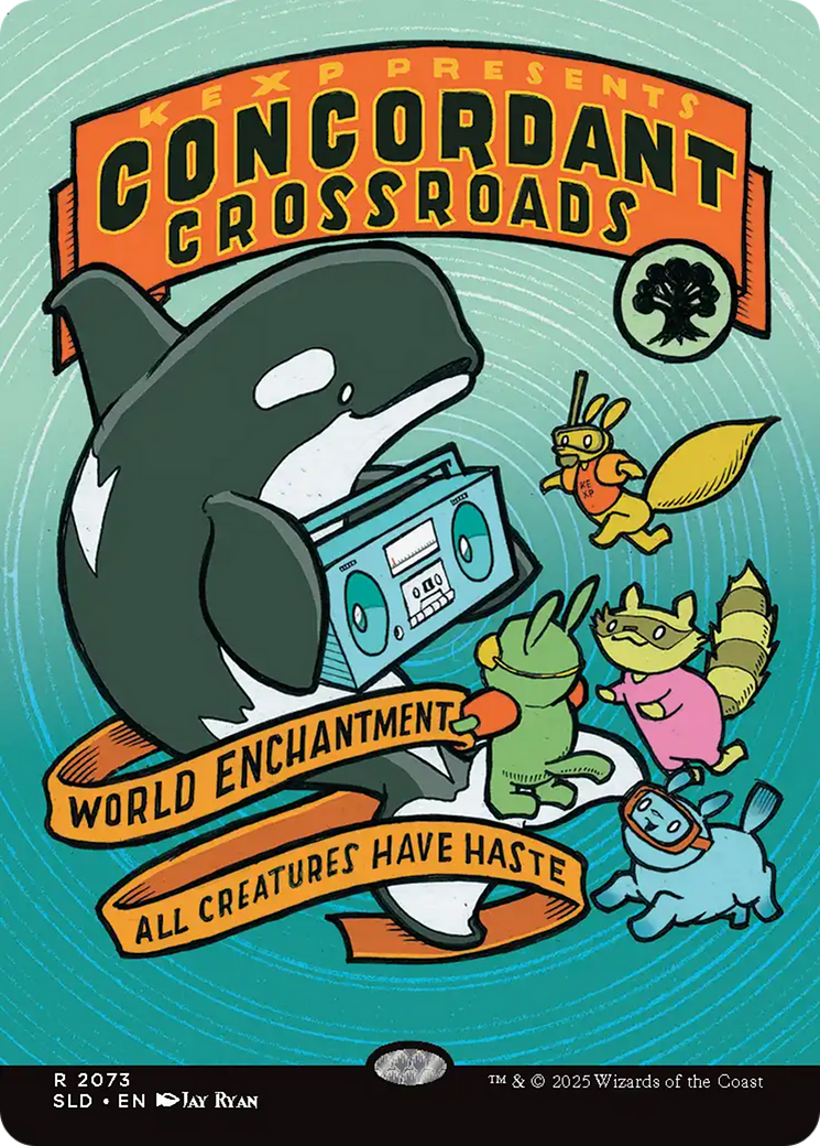 Concordant Crossroads (2073) (Rainbow Foil) [Secret Lair Drop Series] | Gear Gaming Bentonville