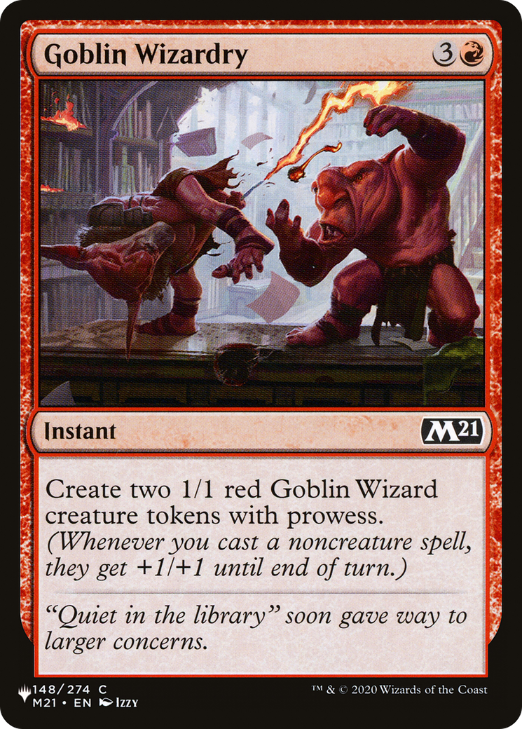 Goblin Wizardry [The List Reprints] | Gear Gaming Bentonville