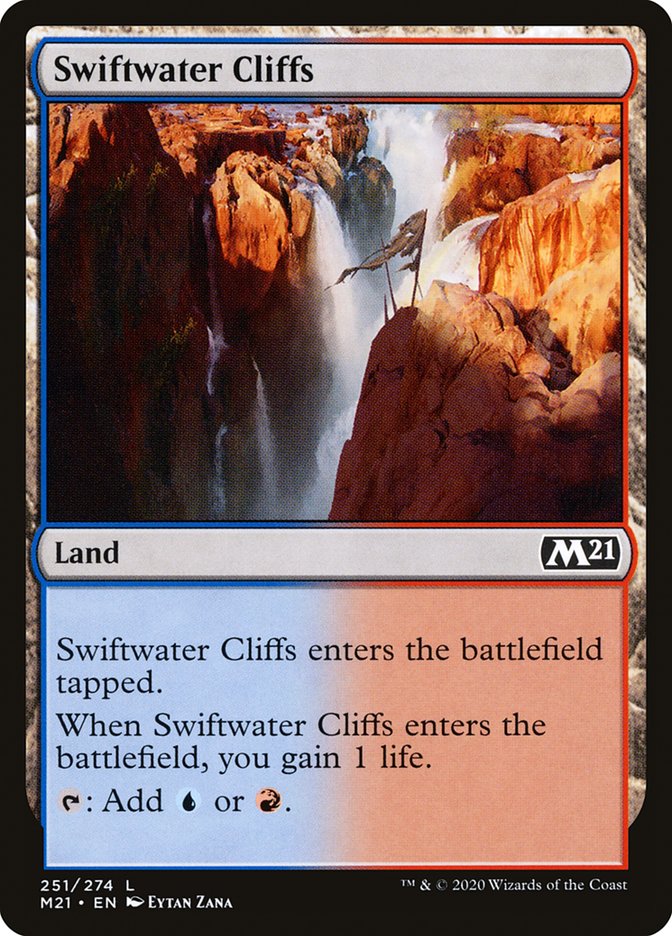 Swiftwater Cliffs [Core Set 2021] | Gear Gaming Bentonville