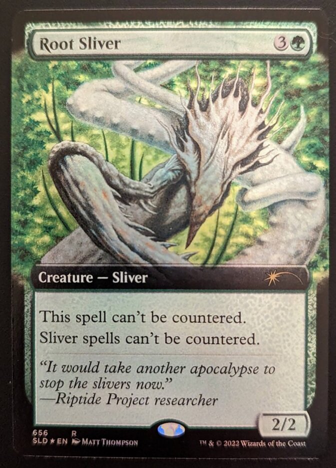 Root Sliver (Extended Art) [Secret Lair Drop Promos] | Gear Gaming Bentonville