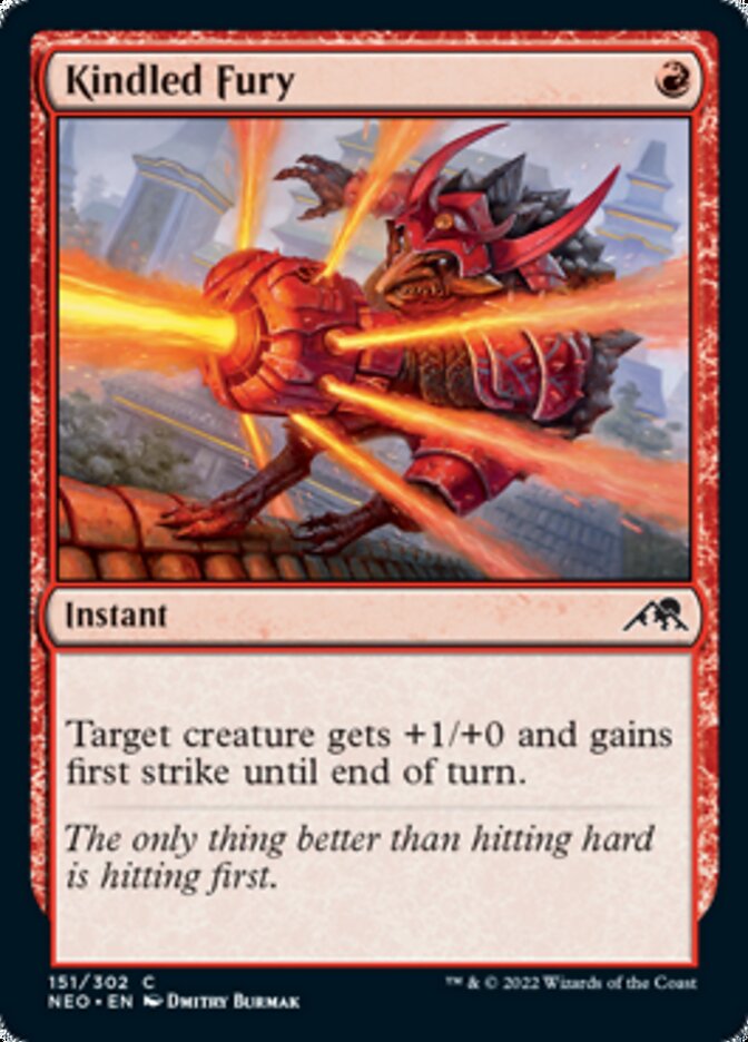 Kindled Fury [Kamigawa: Neon Dynasty] | Gear Gaming Bentonville