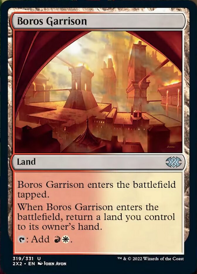 Boros Garrison [Double Masters 2022] | Gear Gaming Bentonville